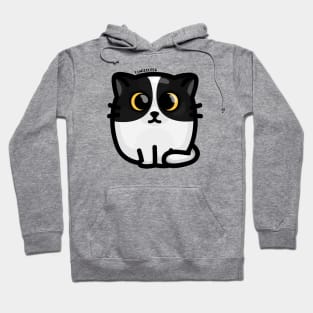 Chonky Boi - Kitty (Black and White) Hoodie